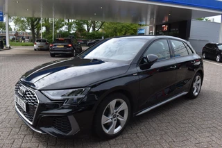 Audi A3 Sportback 35 TFSI S edition S-line | Leder | Adaptieve Cruise | Navi | Carplay | 12 mnd BOVAG garantie | Whatsapp 06-53188999 / 18