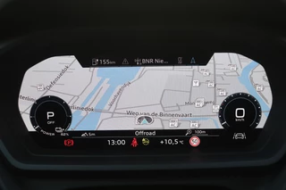 Audi Q4 e-tron 50 quattro S Edition 77 kWh Optiek Zwart S-Line/Pano/Leder/Matrix LED/Elek. stoelen+mem/Head-up/Camera/Keyless/20" / 21