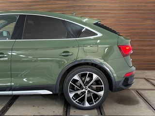 Audi Q5 Sportback 50 TFSI e S-line edition | Luchtvering | District Green | Ambient | Matrix-LED / OLED | Business-Pack | CarPlay / 49
