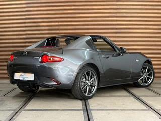 Mazda MX-5 RF 2.0 SkyActiv-G 160 GT-M | Targa | Takumi Leder | Keyless | Winterpakket | LED | Cruise |Roadster Fastback | Plaatje! / 5