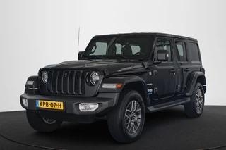 Jeep Wrangler Unlimited 4xe 380 Sahara Leder Stoelverwarming Off-Road Camera