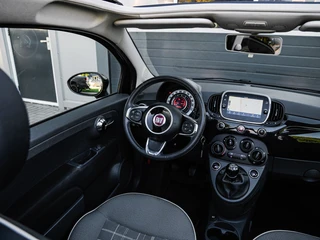 Fiat 500C 0.9 TwinAir Turbo Lounge Cabrio Navi | Airco | Cruise control | DAB+ | Bluetooth | Stuurwielbediening / 9