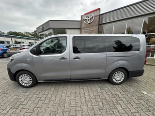 Toyota PROACE Electric Verso LONG DYNAMIC 75KWH GRUAU ROLSTOELAUTO VERLAAGD-INBOUW-OPRIJPLAAT 2x SCHUIFDEUR AIRCO CRUISE BLUETOOTH / 2