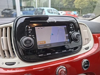 Fiat 500 TwinAir Turbo Collezione Glazen schuifdak/Nav/LMV / 14