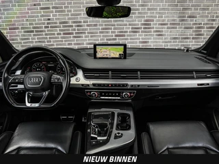 Audi Q7 3.0 TFSI quattro S-Line Panoramadak B&O Advanced Nachtzicht Luchtvering Leder ACC HUD Virtual Cockpit Soft-Close Achterasbesturing Trekhaak 21" / 2