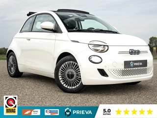 Fiat 500e Cabrio 42 kWh | 118 PK | CarPlay | Navigatie | LED | 32.065 KM / 51