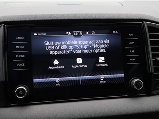 Skoda Karoq 1.5 TSi 150 Pk Automaat Sportline Business | Trekhaak | Stoel/Stuurverwarming | Panorama dak | Matrix LED | Camera | CarPlay | Parkeersensoren | 18 Inch | 50.137 Km !! / 31