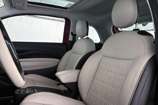 Fiat 500e La Prima 42 kWh Pano Leder Stoelverwarming JBL Camera Apple CarPlay / 7