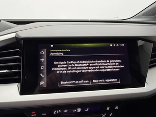 Audi Q4 e-tron 35 Launch edition 55 kWh SOH 90,6% | Elektrische Trekhaak | 110KW Snellaadvermogen | Full-Led | Carplay&Android / 22