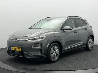 Hyundai Kona EV Premium 64 kWh SOH 90,1% Warmtepomp | Leer | Head-Up | Elektr. Stoelen | Adaptive Cruise