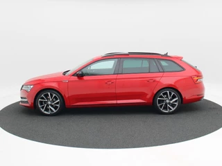 Škoda Superb Combi 1.5 TSi 150 Pk Automaat Sportline Business | Panoramadak | Trekhaak | Virtual Cockpit | Adaptive Cruise | Camera | LED | 19 Inch | 53.466 Km! / 9