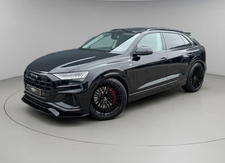 Audi Q8 55 TFSI QUATTRO * S-line * Panoramadak * Stoel koeling/verwarming * Stoel/spiegel memory *