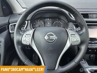 Nissan Qashqai 1.2 Tekna + LEER*CRUISE*PANO*360*HAAK*NAV*STOELVERW*NAP! / 39