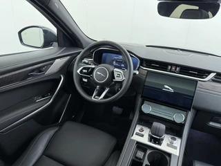 Jaguar F-PACE 2.0 P400e PHEV HSE VAN: 40.900,- VOOR: 38.877,- UW VOORDEEL: 2.023,- RIJKLAARPRIJS INCL 12 MND BOVAG GARANTIE| PANORAMA DAK | EL.STOELEN MET GEHEUGEN | HEAD UP | STOEL + STUUR VERWARMING | LEDER| 360 CAMERA / 31