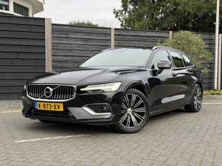 Volvo V60 Inscription 2.0 T4 190PK Automaat Navigatie, Leder, Elektrische Voorstoelen, Keyless, Elektrische Kofferklep, Stoelverwarming, Parkeersensoren, Trekhaak 13P automatisch wegklapbaar