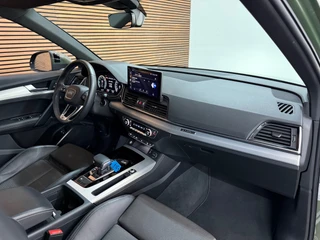 Audi Q5 Sportback 50 TFSI e S-line edition | Luchtvering | District Green | Ambient | Matrix-LED / OLED | Business-Pack | CarPlay / 6