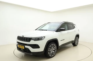 Jeep Compass 1.5T e-Hybrid S Automaat | Lederen bekleding | Keyless | Zwart dak | Stoelverwarming & stoelventilatie | Camera | Lichtmetalen velgen