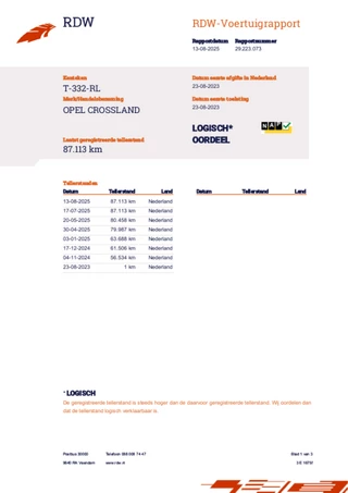 Opel Crossland 1.2 Turbo Level 4 / NL-auto / Met nieuwe distributieriem / 52