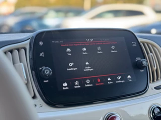 Fiat 500 C 1.0 Hybrid Dolcevita * Cruise Control * Stoelverwarming * Half Leer / 8