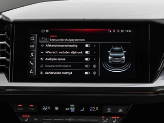 Audi Q4 e-tron 40 Launch edition S Competition 77 kWh | Trekhaak | HUD | Warmtepomp | ACC | Matrix LED | Leder | Keyless | Camera | Sonos audio | 20" | Dealeronderhouden / 37