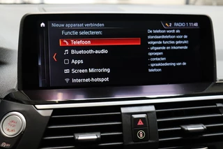 BMW X3 xDrive30i High Executive xLine Automaat  / Panoramadak / Trekhaak / Sportstoelen / Leder / 19 Inch / Driving Assistant Plus / Hifi / LED / Head-Up Display / Achteruitrijcamera / Stoelverwarming / Adaptief Onderstel / Multifunctioneel Instrumentenpaneel / 42