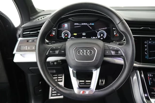 Audi Q7 55 TFSIe 381pk quattro Pro Line S Leder Memory Sluithulp B&O Panoramadak Camera Stoel + Stuurverwarming Luchtvering Navigatie 2x S-Line / 20