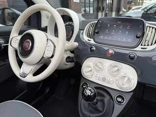 Fiat 500 C 1.0 Hybrid Lounge / Cabrio Elektrisch Dak / Apple CarPlay-Android / Cruise Control / 1e Eigenaar / NED-FIAT / 18