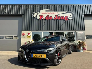 Alfa Romeo Giulia 2.9 V6 QUADRIFOGLIO Carbon pakket Sparco kuipstoelen Carplay Perfect onderhouden! / 11