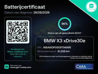 BMW X3 xDrive30e PHEV 293 pk | SOH 96% | Leder | 360° | Sportstoelen | / 41