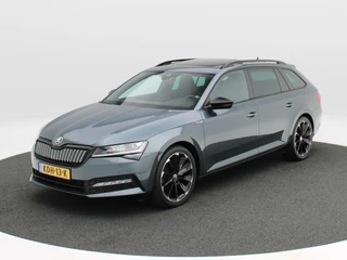 Škoda Superb 1.4 TSi 218 Pk iV Sportline Business | Panoramadak | Adaptive Cruise | Stuur/Stoel Verwarming | CarPlay | 19 Inch | 89.796 Km !!