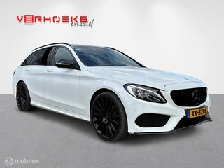 Mercedes C-klasse Estate 200 Prestige AMG/PANO/LEER/HEAD-UP / 2