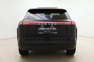 Jaecoo 7 1.5 GDI SHS-P Exclusive Black Edition Plug-in Hybride | 20" zwarte lichtmetalen velgen | Schuif-/kanteldak | Stoelverwarming & ventilatie | Elektrische achterklep | 1500 KG trekgewicht / 12