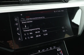 Audi e-tron Sportback 55 408pk quattro S edition 95 kWh SOH 91% Luchtvering 360Camera Nachtzicht Keyless Adaptive cruise / 34