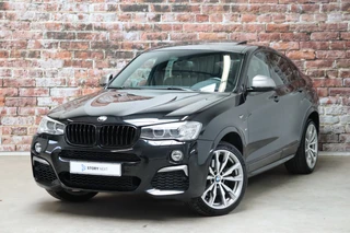 BMW X4 M40i High Executive M Sport Pakket Automaat / Navigatiesysteem Professional / Schuif-/kanteldak / 20 Inch / Shadow Line / Leder / Extra Getint Glas / Stoelverwarming / Hifi / LED / Parkeersensoren voor+achter / Lichtpakket
