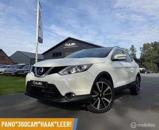 Nissan Qashqai 1.2 Tekna + LEER*CRUISE*PANO*360*HAAK*NAV*STOELVERW*NAP! / 56
