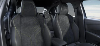 Peugeot 208 1.2 Hybrid 145 e-DCS6 GT | NIEUW UIT VOORRAAD LEVERBAAR | AUTOMAAT | Alcantara Bekleding | Adaptive Cruise Control | Draadloze telefoonlader | Keyless Entry & Start | Navigatie | Climate Control | Apple Carplay & Android Auto | Parkeercamera Voor & Achter | Full LED | DAB / 9