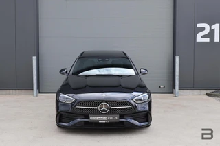 Mercedes C-klasse Estate 220 d AMG Line / Panoramadak / Burmester Surround / Massage Stoelen / Night Pakket / Trekhaak Wegklapbaar / 4