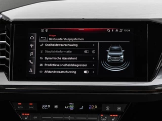 Audi Q4 e-tron 40 Launch edition S Competition 77 kWh | Trekhaak | HUD | Warmtepomp | ACC | Matrix LED | Leder | Keyless | Camera | Sonos audio | 20" | Dealeronderhouden / 36