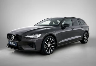 Volvo V60 2.0 T6 Plug-in hybrid AWD Plus Dark Automaat | Adaptive Cruise | Stoel/Stuurverwarming | Leder | Camera | CarPlay | BTW