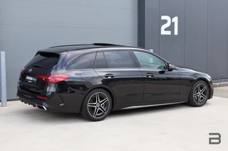 Mercedes C-klasse Estate 220 d AMG Line / Panoramadak / Burmester Surround / Massage Stoelen / Night Pakket / Trekhaak Wegklapbaar / 52