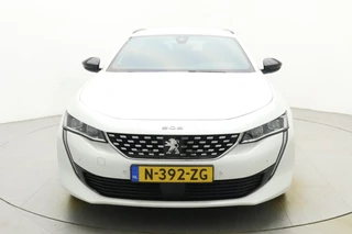 Peugeot 508 SW 1.6 HYbrid GT | Nieuwe tractiebatterij | 225pk | 18" LM Velgen | Camera | Dodehoek Detectie | Full LED | Lane Assist | Navigatie | Afneembare trekhaak / 7