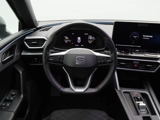 SEAT Leon Sportstourer 1.5 TSi e-Hybrid 204 Pk Automaat FR Business | Trekhaak | Carplay | Virtual Cockpit | Keyless | Adaptive Cruise | Stoel- en Stuurverwarming | 17 Inch / 40