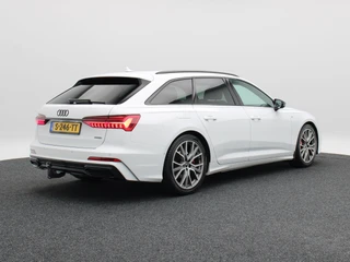 Audi A6 Avant 55 TFSi 367 Pk e quattro Competition | Trekhaak | Stoelverwarming | Cruise Control | Climatronic | Matrix LED | Navigatie | CarPlay | 20 Inch / 4