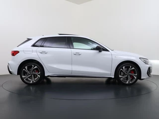 Audi A3 Sportback 45 TFSI e S edition Competition 272pk PHEV| 8.000KM!  | INCL. BTW | 143km RANGE WLTP!! | ADD. CRUISE | PANORAMADAK | FABRIEKSGARANTIE t/m 04-2027| MEGA COMPLETE AUTO| S-LINE BINNEN + BUITEN| LEDER| / 10