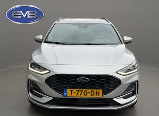 Ford Focus Wagon 1.0 EcoBoost AUTOMAAT Hybrid ST Line Style stoelverwarming, elect bed. trekhaak, 1 e eigenaar, NL auto met nap / 17