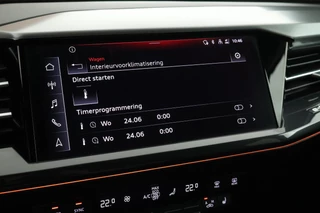 Audi Q4 Sportback e-tron 40 S edition 77 kWh SOH 93% Trekhaak Camera HUD Sonos Panoramadak Stoelverwarming Navigatie S-Line / 36