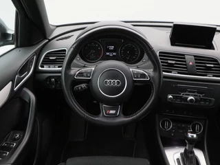 Audi Q3 1.4 TFSi 150 Pk Automaat S-Line | Trekhaak | Half Leer | Cruise Control | Camera | Climatronic | Navigatie | 18 Inch / 37