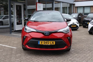Toyota C-HR 1.8 HYBRID BI-TONE STUUR/STOEL&WISSERVERW. DODEHOEK DETECTIE ALL-SEASON PARELMOER/BI-TONE-LAK KEYLESS LED / 28