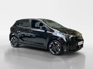 Kia Picanto 1.0 DPI GT-Line Automaat | Apple Carplay / Android Auto | Navigatiesysteem | Stoel + Stuurverwarming | Elektrisch Bedienbaar Schuif / Kanteldak | Parkeersensoren + Camera Achter | Cruise Control | Dodehoekdetectie + Correctie | Lichtsensor | 16"Lichtmetalen Velgen / 4