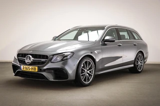 Mercedes-Benz E-klasse Estate AMG 63 4MATIC Premium Plus | PANORAMADAK | STOELVENTILATIE | BURMESTER | 360 CAMERA | TREKHAAK | 19"